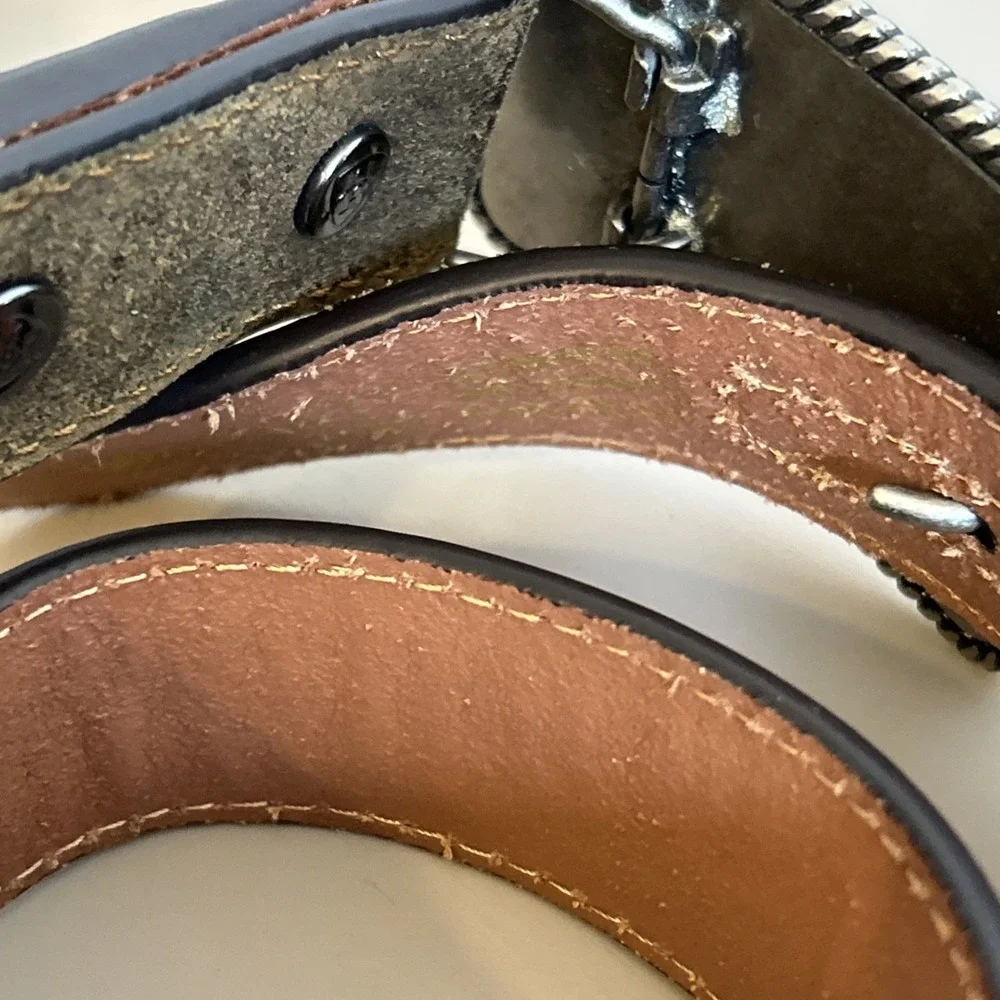 Ariat Youth 22 USA Patriot Brown Digital Camo 1.5 Leather Belt A1030844